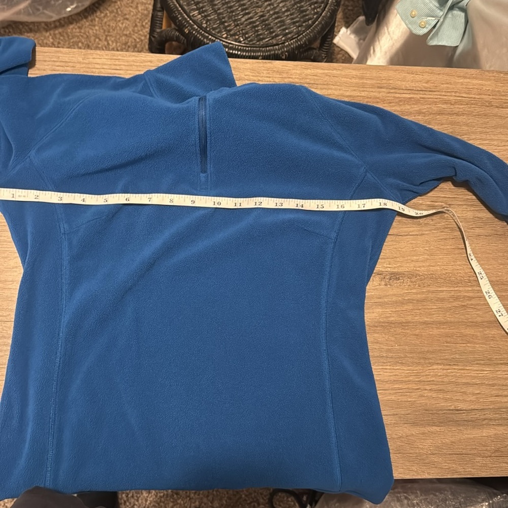 Columbia half zip women’s blue size small layering pullover sweatshirt winter - Picture 6 of 8